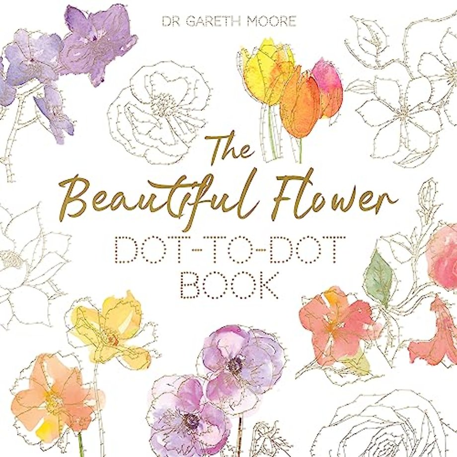 The Beautiful Flower Dot-to-Dot Book