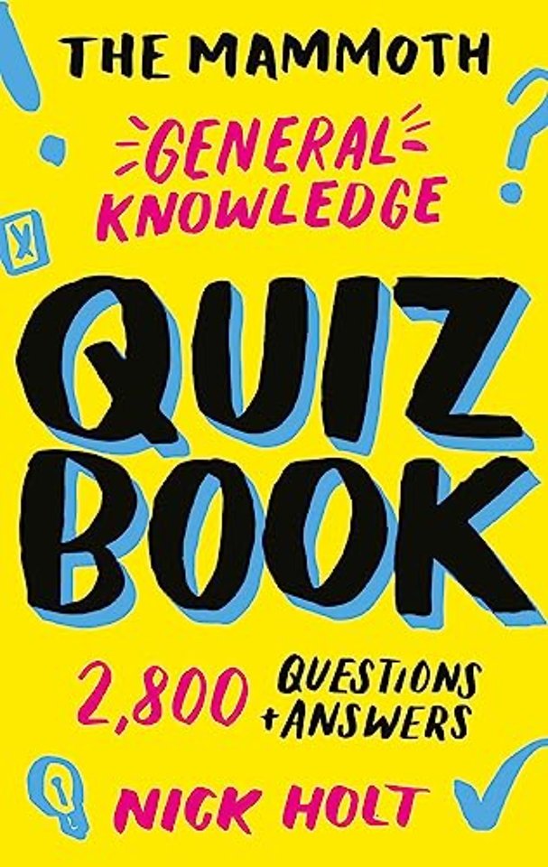 The Mammoth General Knowledge Quiz Book