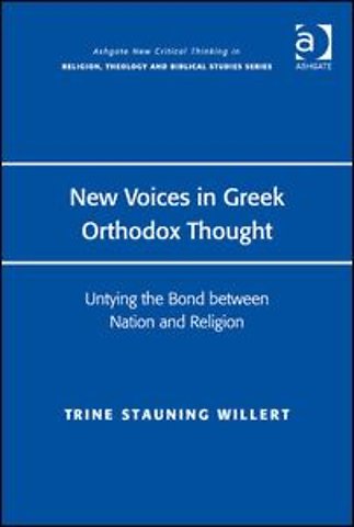 New Voices in Greek Orthodox Thought