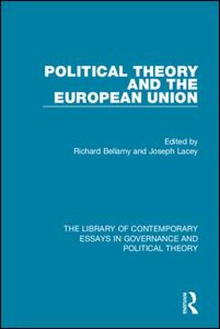 Library of Contemporary Essays in Governance and Political Theory