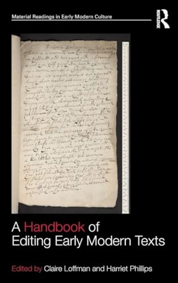 Handbook of Editing Early Modern Texts