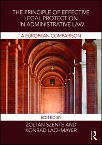 Principle of Effective Legal Protection in Administrative Law