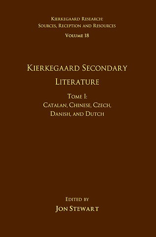 Volume 18, Tome I: Kierkegaard Secondary Literature