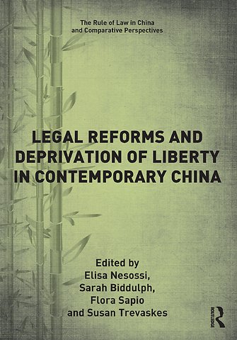 Rule of Law in China and Comparative Perspectives