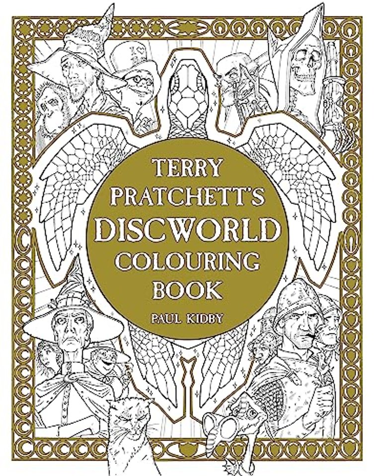 Terry Pratchett's Discworld Colouring Book