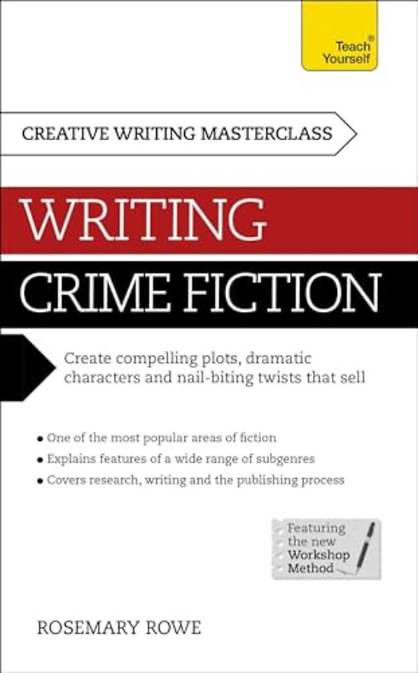 Masterclass: Writing Crime Fiction