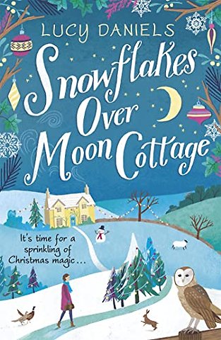 Snowflakes over Moon Cottage