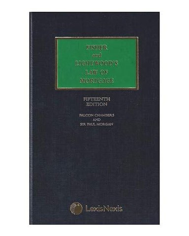 Fisher and Lightwood's Law of Mortgage