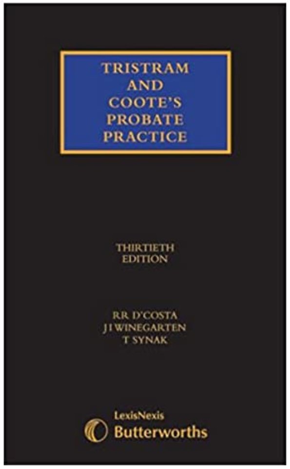 Tristram and Coote's Probate Practice