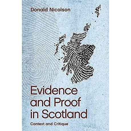 Evidence and Proof in Scotland