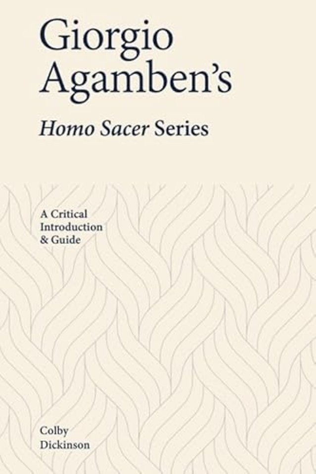 Giorgio Agamben’s Homo Sacer Series