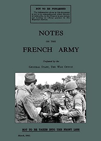 Notes on the French Army 1942