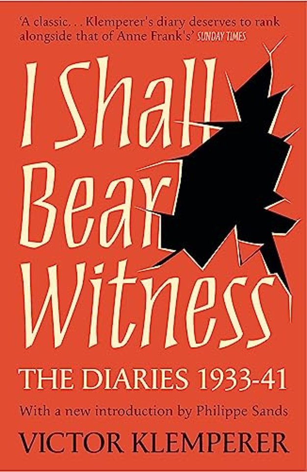 I Shall Bear Witness