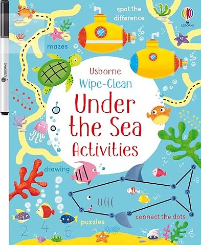 Wipe-Clean Under the Sea Activities