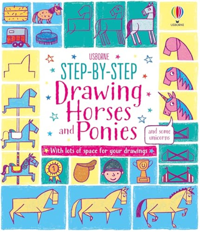 Step-by-step Drawing Horses and Ponies