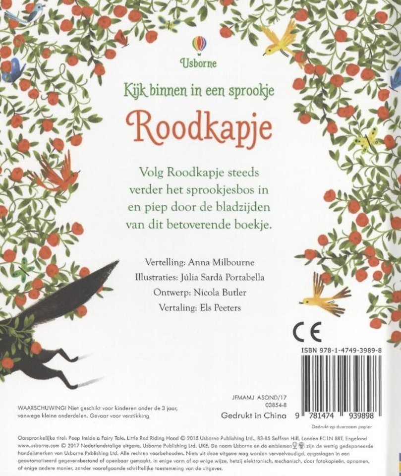Kijk binnen in een sprookje - Roodkapje
