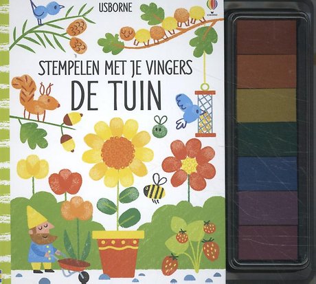 Stempelen met je vingers De Tuin