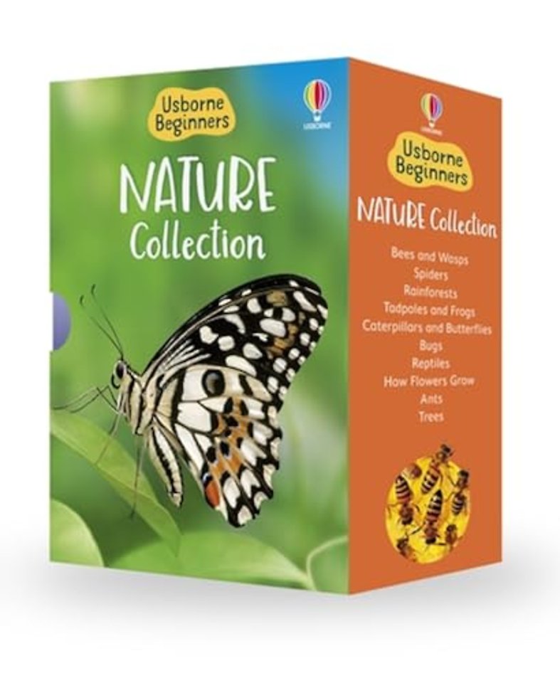 Usborne Beginners Nature 10 Books Box Set Collection