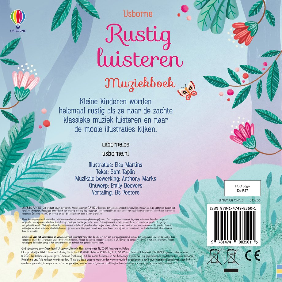 Rustig luisteren Muziekboek