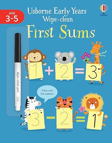 Early Years Wipe-Clean First Sums