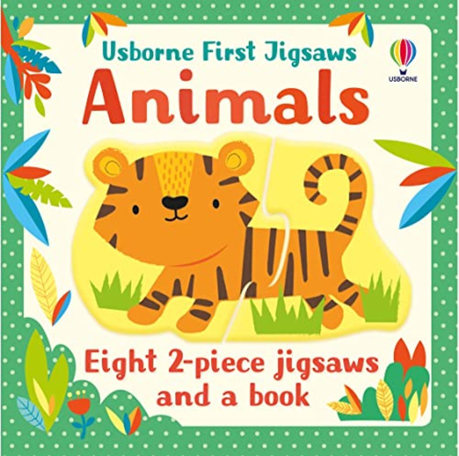 Usborne First Jigsaws and Book: Animals