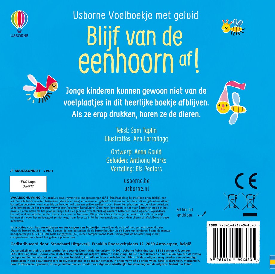 Blijf van de eenhoorn af!
