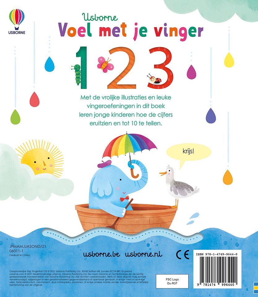 Voel met je vinger 123