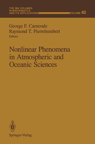 Nonlinear Phenomena in Atmospheric and Oceanic Sciences