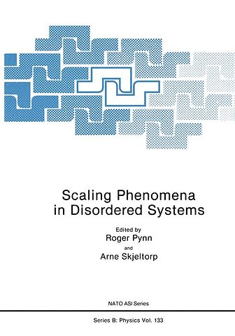 Scaling Phenomena in Disordered Systems