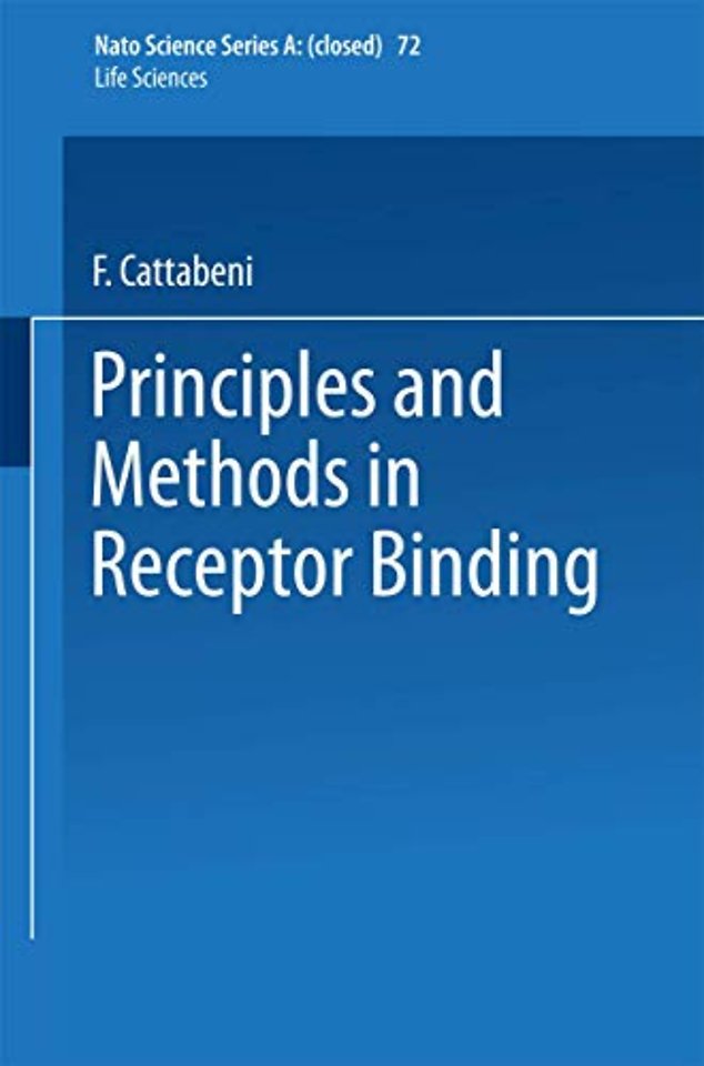 Principles and Methods in Receptor Binding