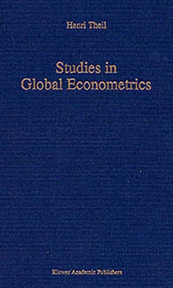 Studies in Global Econometrics