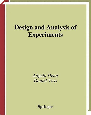 Design and Analysis of Experiments