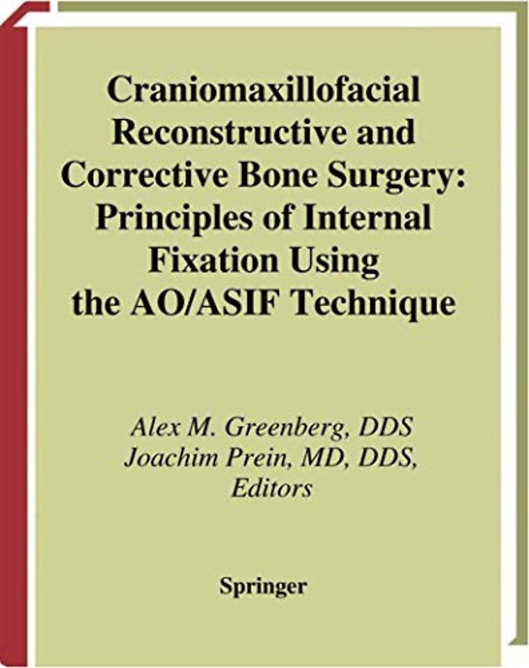 Craniomaxillofacial Reconstructive and Corrective Bone Surgery