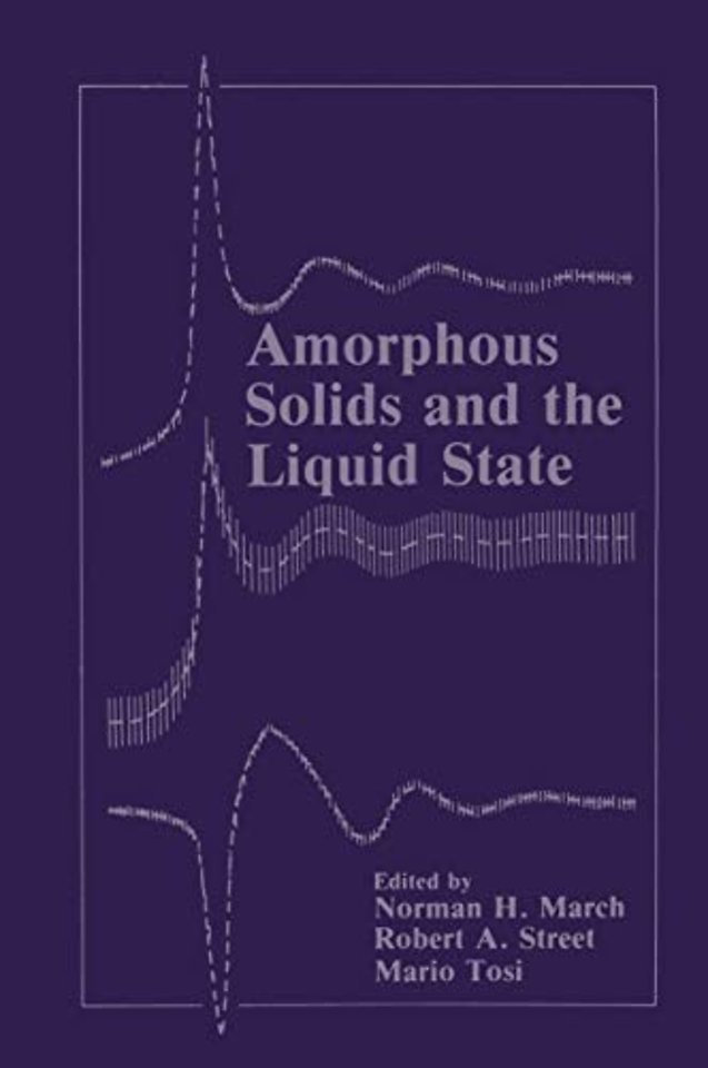 Amorphous Solids and the Liquid State