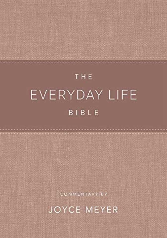 The Everyday Life Bible Blush LeatherLuxe®