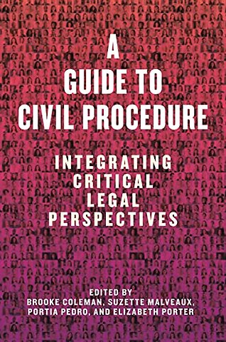 A Guide to Civil Procedure – Integrating Critical Legal Perspectives