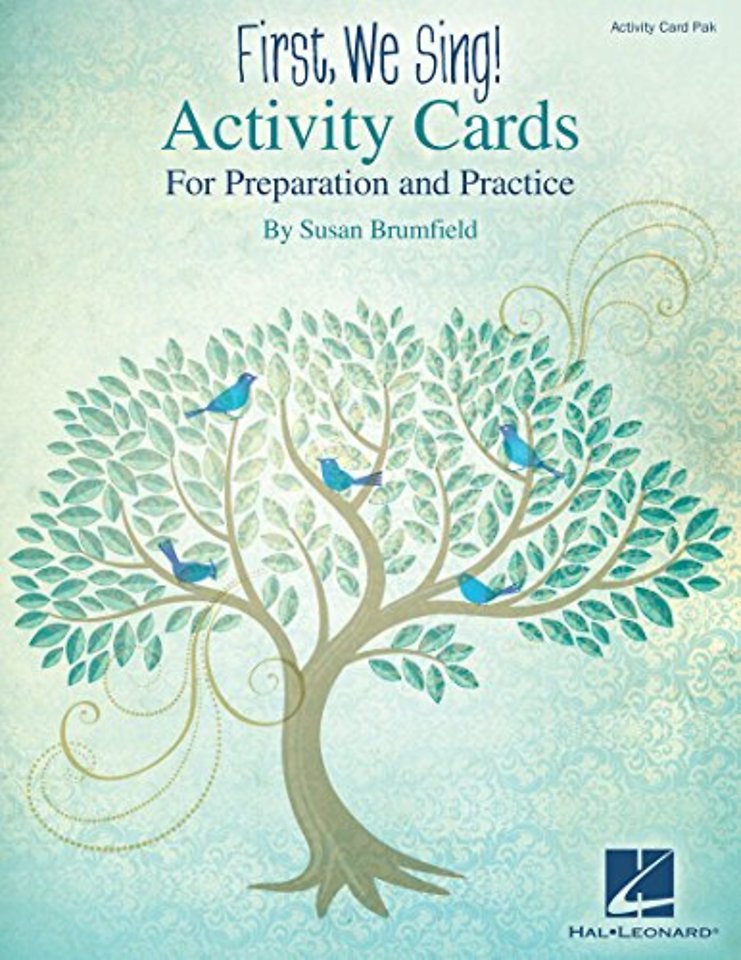First We Sing! Activity Cards For Preparation and Practice