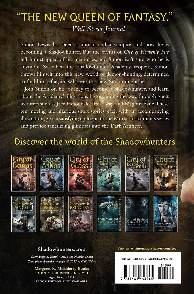 Tales from the Shadowhunter Academy