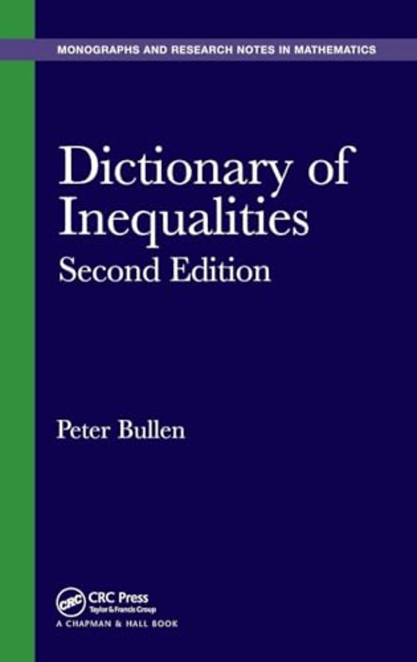 Dictionary of Inequalities