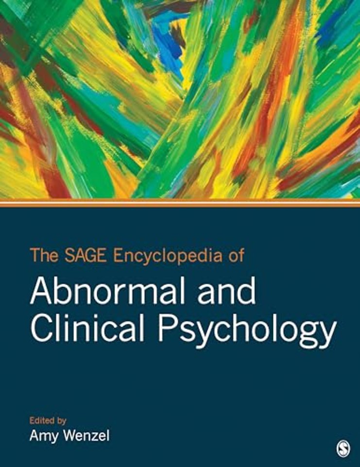 The SAGE Encyclopedia of Abnormal and Clinical Psychology