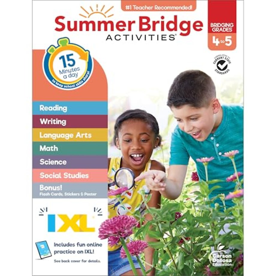 Summer Bridge Activities, Grades 4 - 5