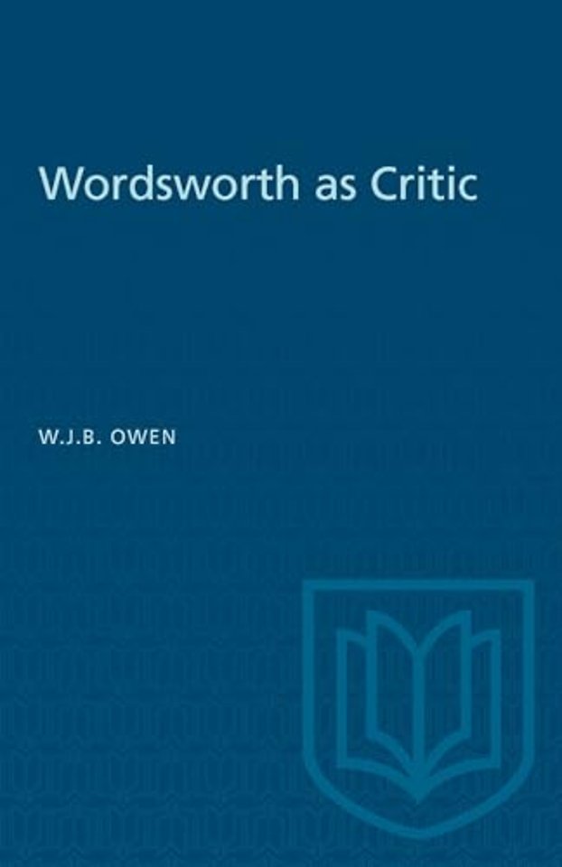 Wordsworth As Critic