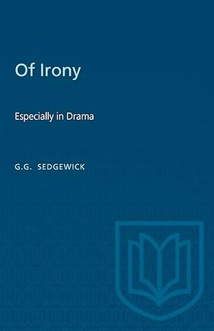 Of Irony – Especially in Drama