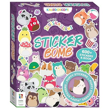Kaleidoscope Sticker Bomb Squishmallows