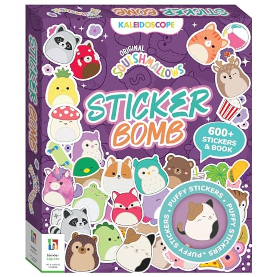 Kaleidoscope Sticker Bomb Squishmallows