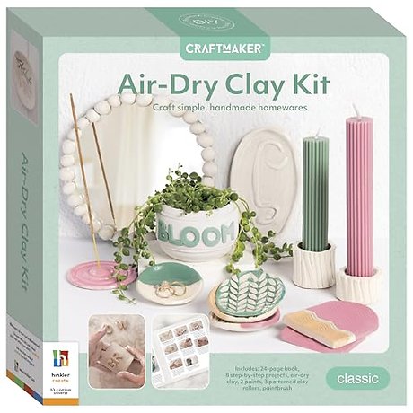 Craft Maker Classic Air Dry Clay Craft Kit