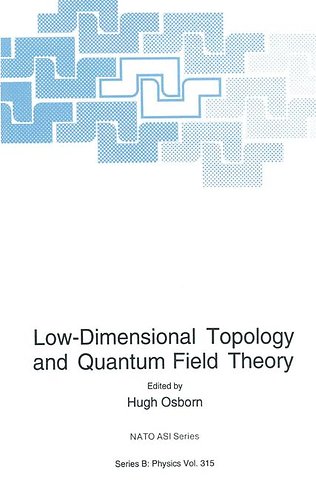 Low-Dimensional Topology and Quantum Field Theory