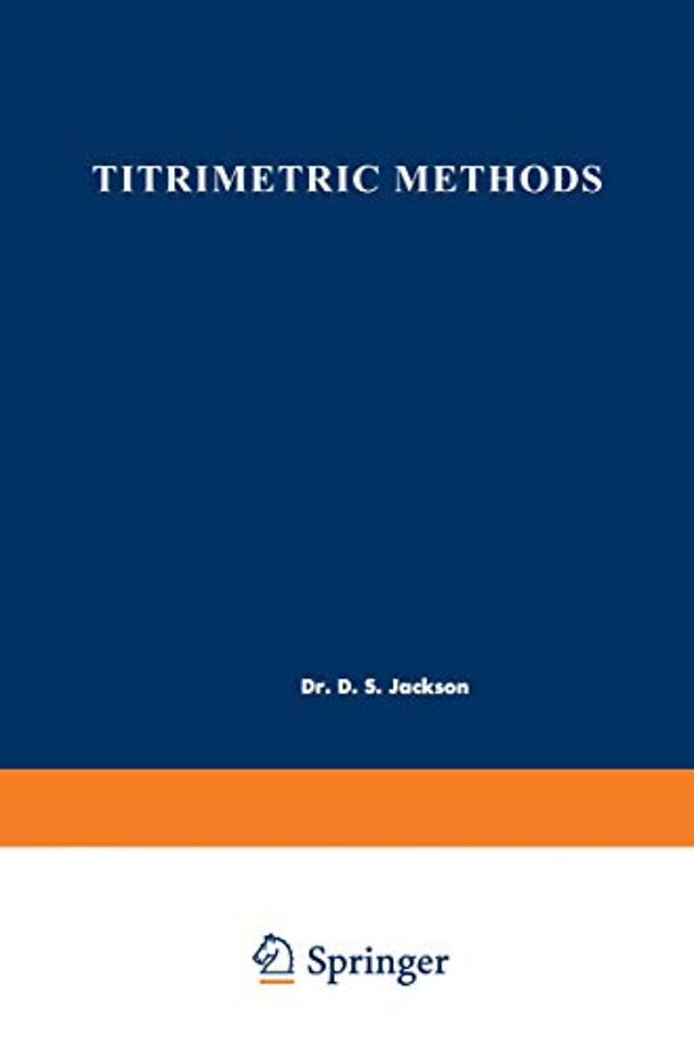 Titrimetric Methods