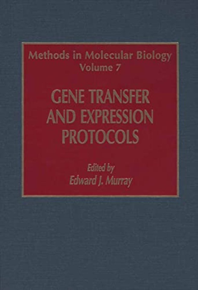 Gene Transfer and Expression Protocols