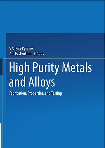 High-Purity Metals and Alloys